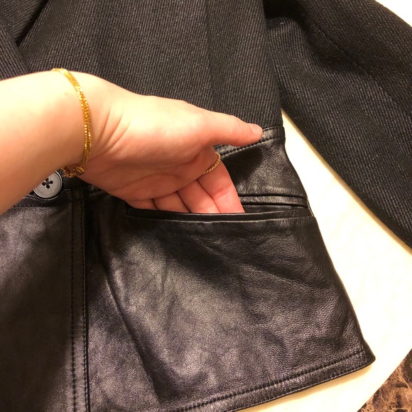 Auth New ALEXANDER WANG Lambskin Double-Breasted Blazer - Picture 8 of 10